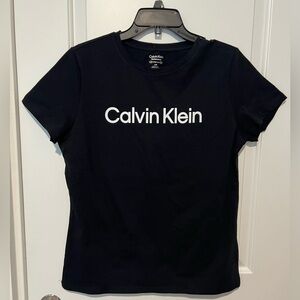 Calvin Klein Black Short Sleeve Tee Size L